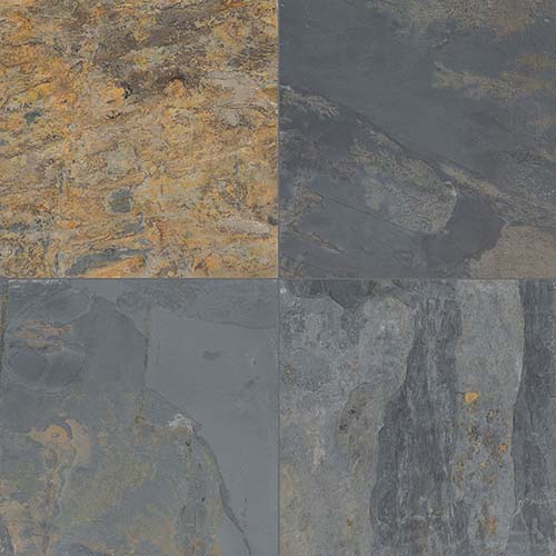 Slate tile in Rustic Gold 12x12 Gauged