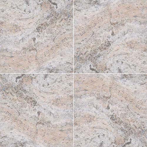 Travertine tile in Silver 12x12