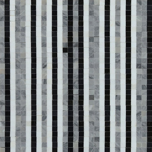 Madras Lines Night Marble Tile