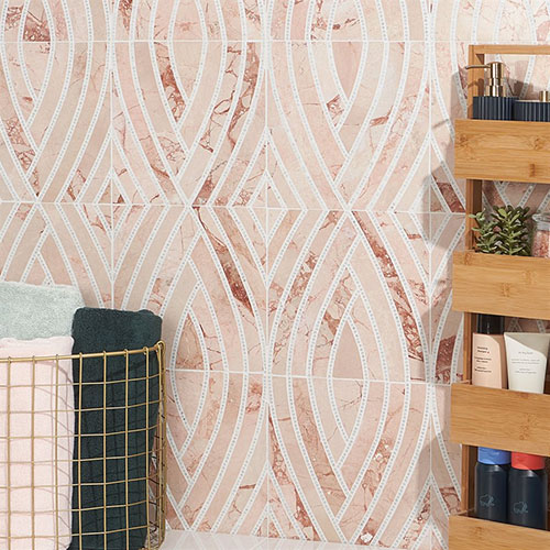 soh-the-new-palm-beach-by-krista-watterworth-leaf-pink-2 The New Palm Beach by Krista Watterworth Leaf Pink Marble Tile