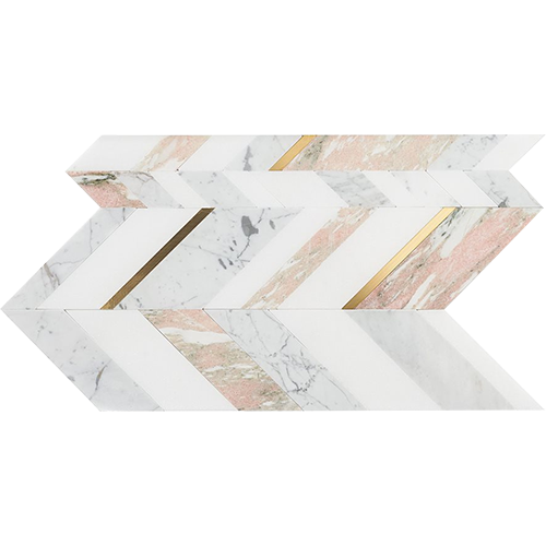 Zayden Rosa Marble Tile