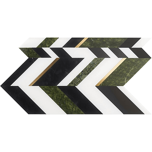 Zayden Verde Jade Marble Tile