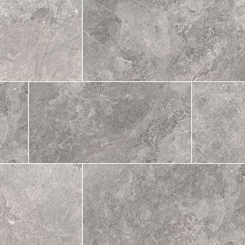 Marble tile in Tundra Gray 12x24