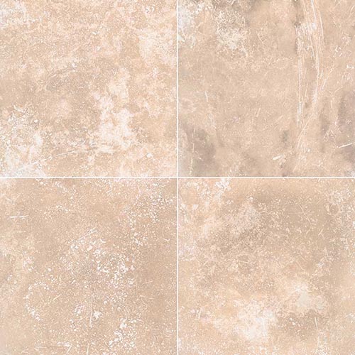 Travertine tile in Tuscany Ivory 18x18