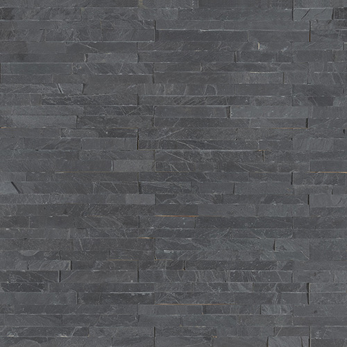 Slate tile in Premium Black 6x24 Panel