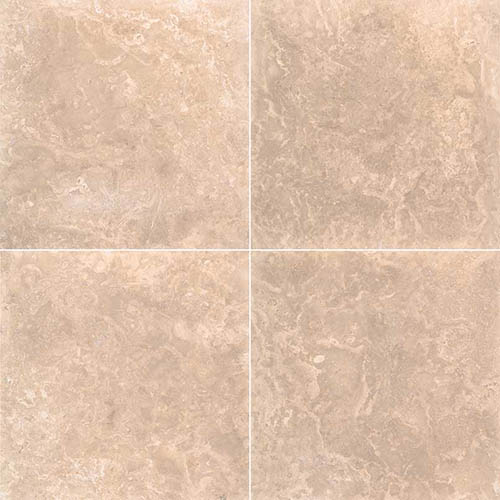 Travertine tile in Tuscany Platinum 18x18
