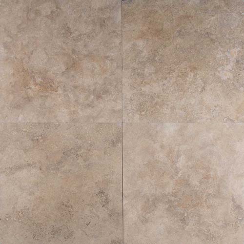 Travertine tile in Tuscany Walnut 18x18