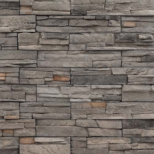 Concrete tile in Denali Grey Flats