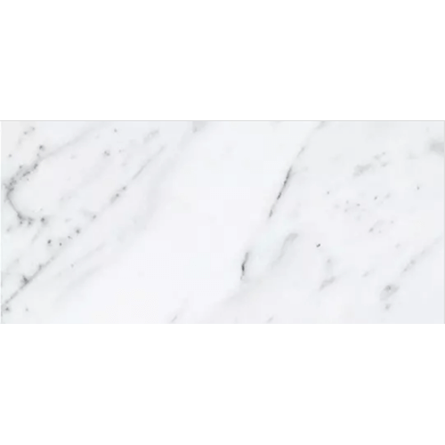 Carrara White Polished 3" x 6" Marble Tile