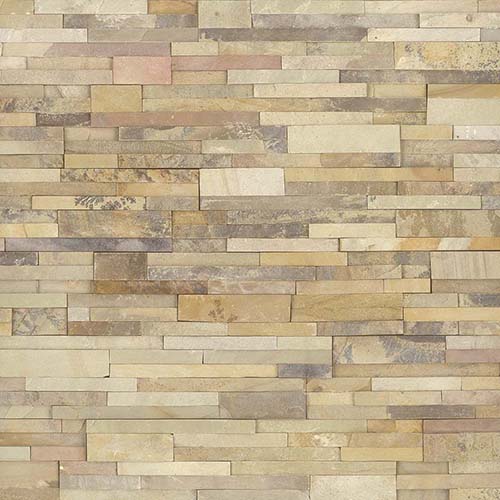 Sandstone tile in Sedona Fossil 6x24 Panel