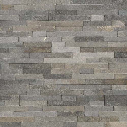 Quartzite tile in Sedona Grey 6x24 Panel