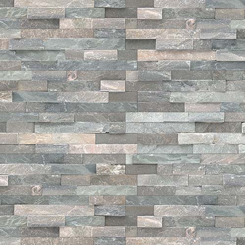 Quartzite tile in Sierra Blue 6x24 Panel