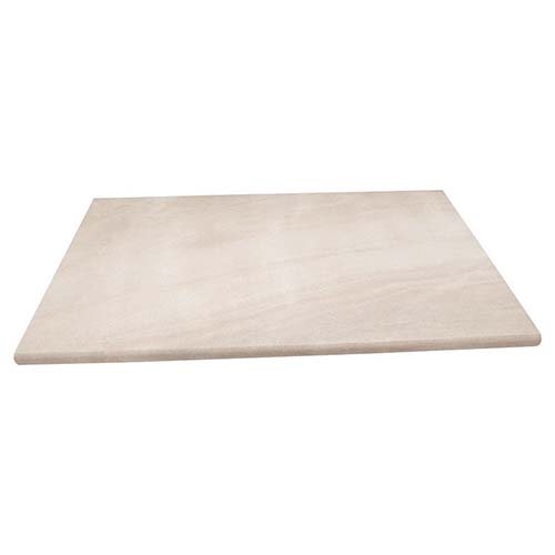 Porcelain Coping in Praia Crema 13x24 Coping