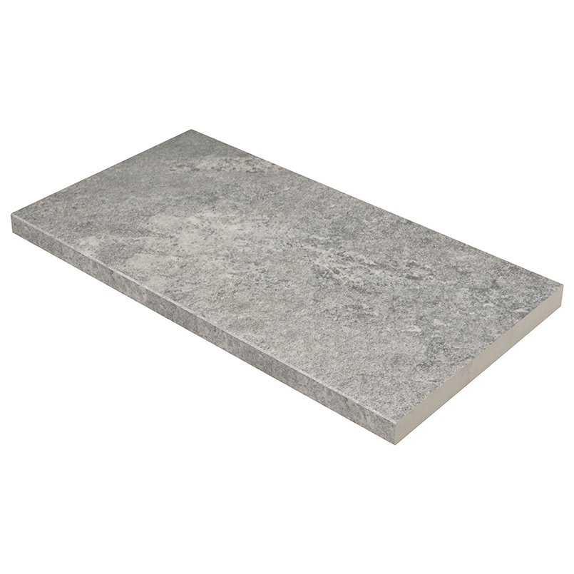 Porcelain Coping in Quarzo Gray 13x24 Coping