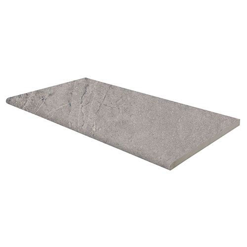 Porcelain Coping in Soreno Grigio 13x24 Pool Coping