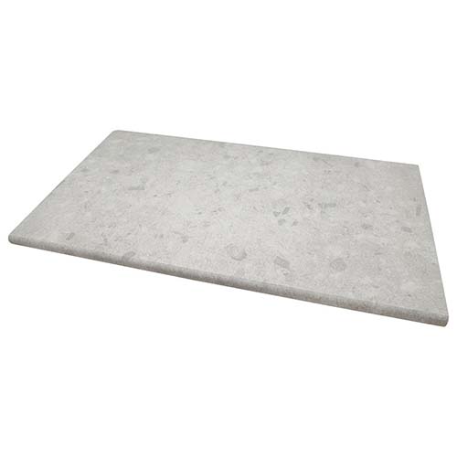 Porcelain Coping in Terrazo Glacier 13x24 Coping