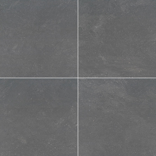 Porcelain pavers in Vulkon Nero 24x24 Paver