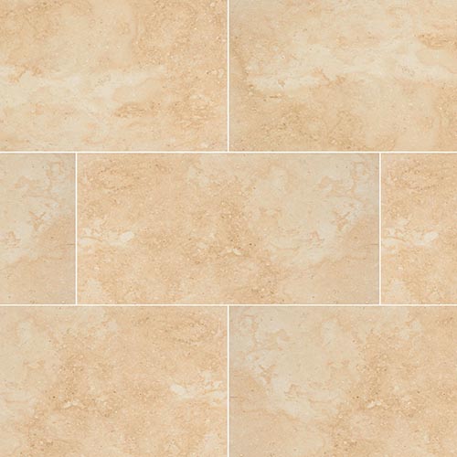 Travertine Paver in Tuscany Ivory 16x24 Tumbled Paver