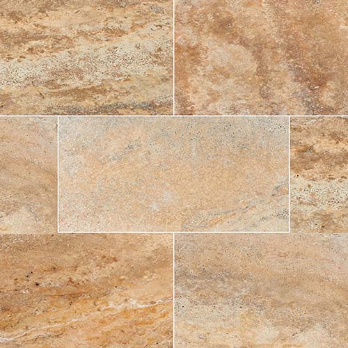 Travertine Paver in Tuscany Scabas 16x24 Paver