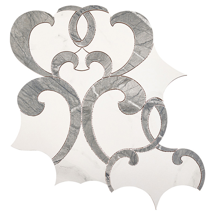 Porcelain tile in Botanelle Orchid