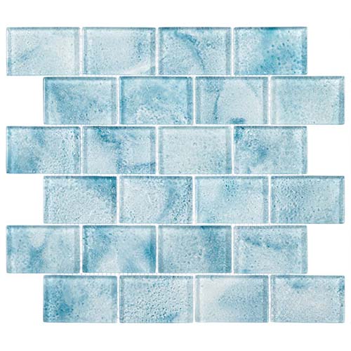 Glass tile in Frothy Swirls Swanky Pool