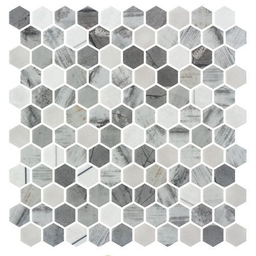 Glass Mosaic tile in Aragon Hills Ventura Heights