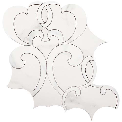 Porcelain tile in Botanelle Demoiselle