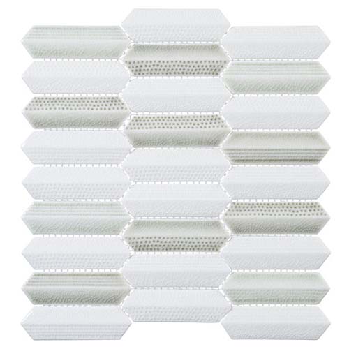 Glass Mosaic tile in Chiseled Dream Neyland Daze