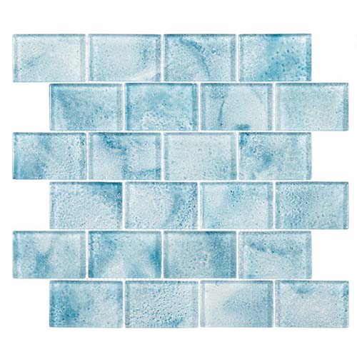 Glass tile in Frothy Swirls Swanky Pool