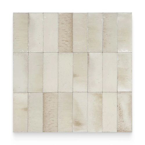 Breeze Beige 2" x 6" Rectangle Glossy
