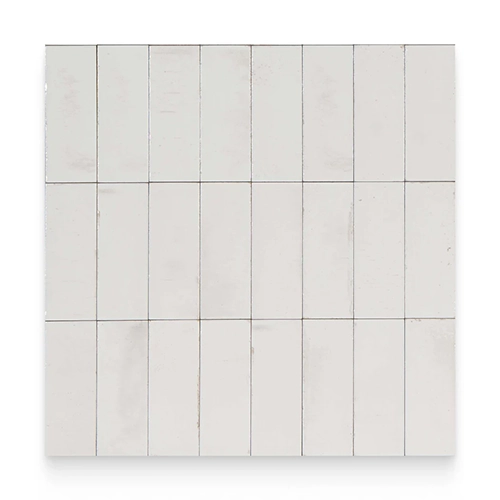 Breeze Bianco 2" x 6" Rectangle Glossy