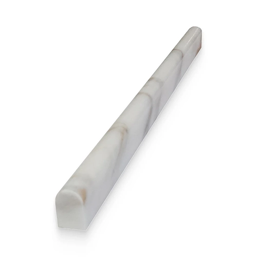 Calacatta Gold 0.5" x 12" Pencil Polished