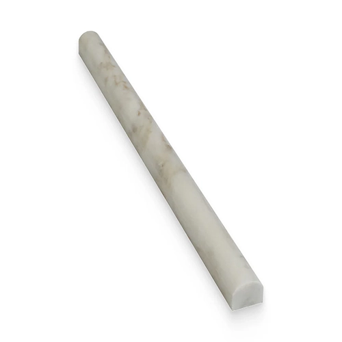 Calacatta Gold 0.75" x 12" Bullnose Honed