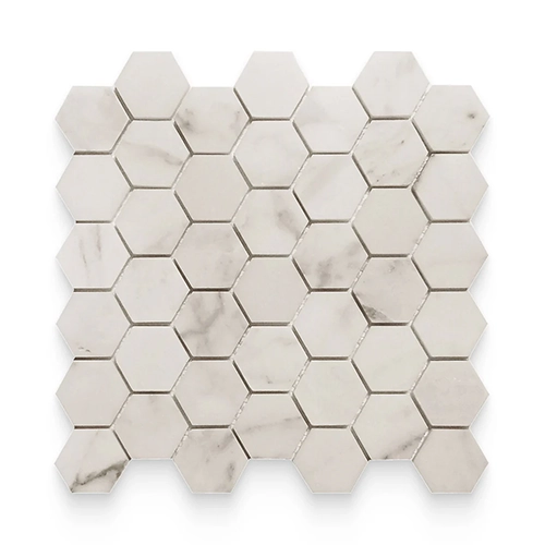 Calacatta Gold 2" x 2" Hexagon Polished