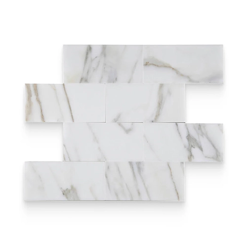 Calacatta Gold 3" x 6" Rectangle Polished
