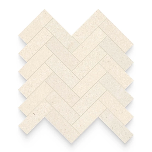 Caliza Capri 1.25" x 4" Herringbone Honed