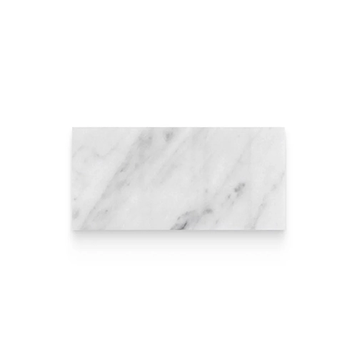 Carrara White 12" x 24" Rectangle Honed