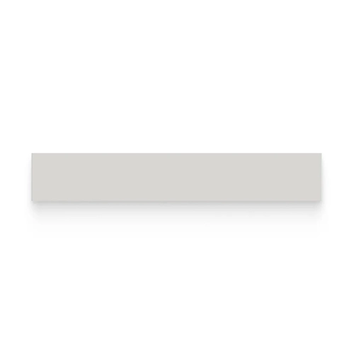 Essential Halo Grey 2" x 12" Rectangle Glossy
