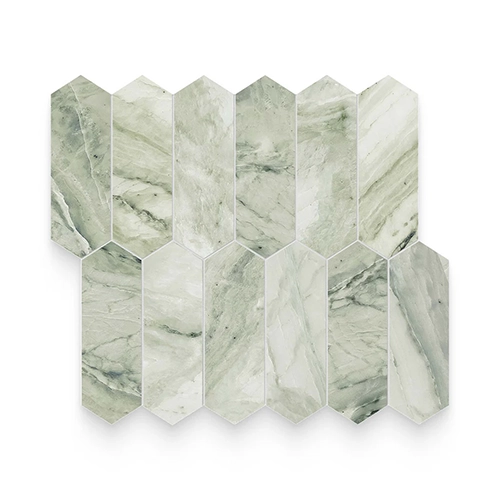 Verde Matcha 2" x 6" Picket Honed