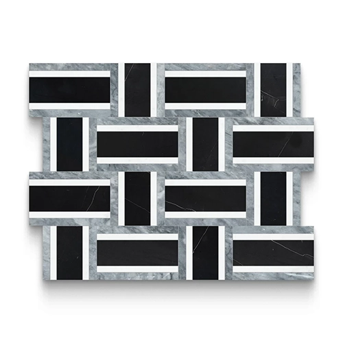 Weave Monochromo Honed w/ Polished