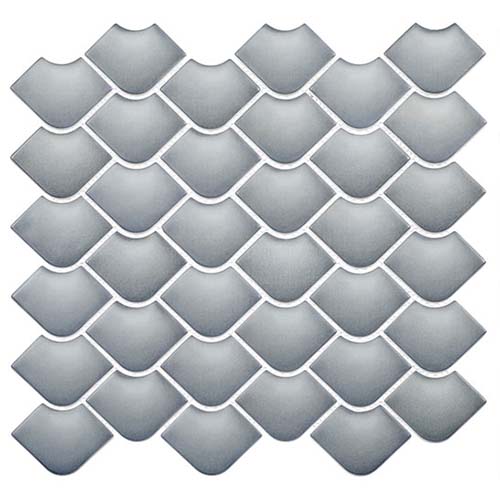 Recycled glass mosaic tile in Mermaids Kailani