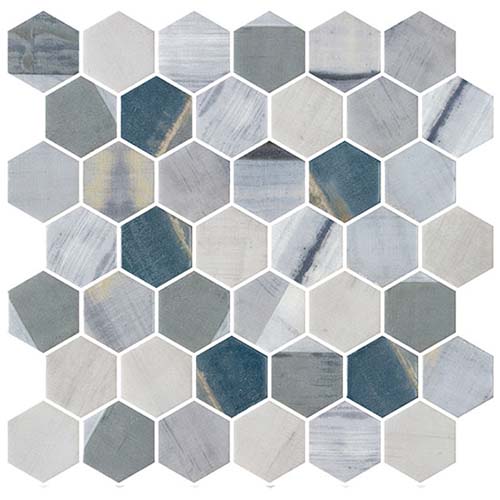 Recycled Glass tile in New Belfont Griego Elegance
