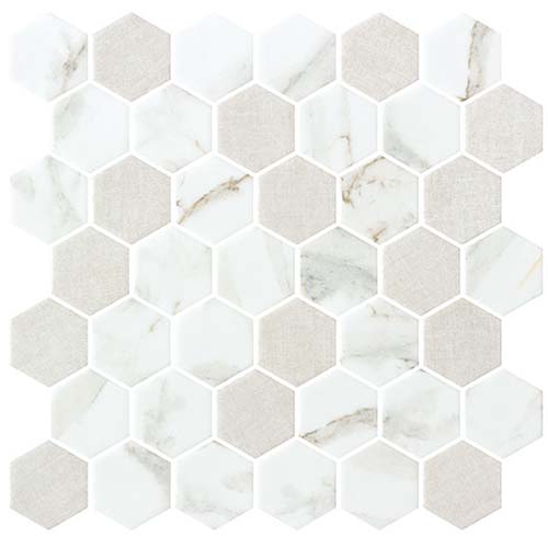 Recycled Glass tile in New Belfont Italica Charm