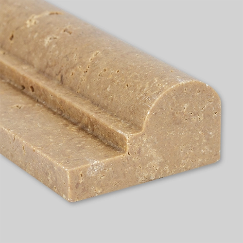 Stone Chair Rails Noce Premium - Classic Chair Rail F1 Honed - OWSI Old World Stone ...