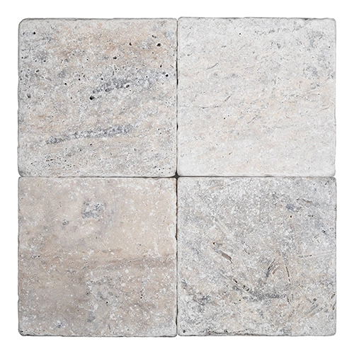 Silver Premium - 6" x 6" Tumbled