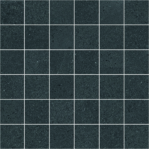 Porcelain Mosaic tile in Burlington Volcano Matte 2x2 Mosaic