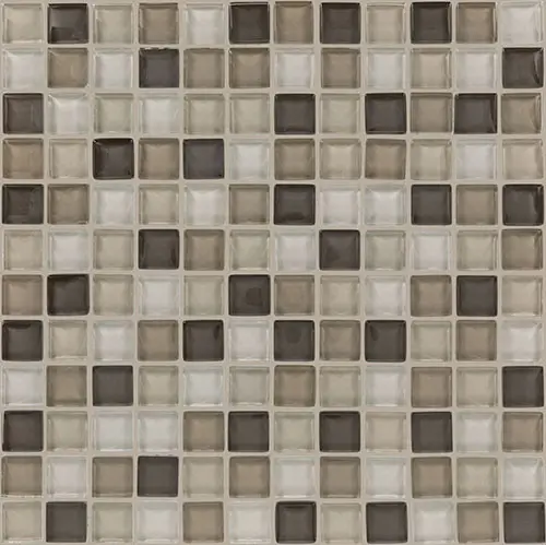 Color Wave Mosaic Cashmere 12" x 12"