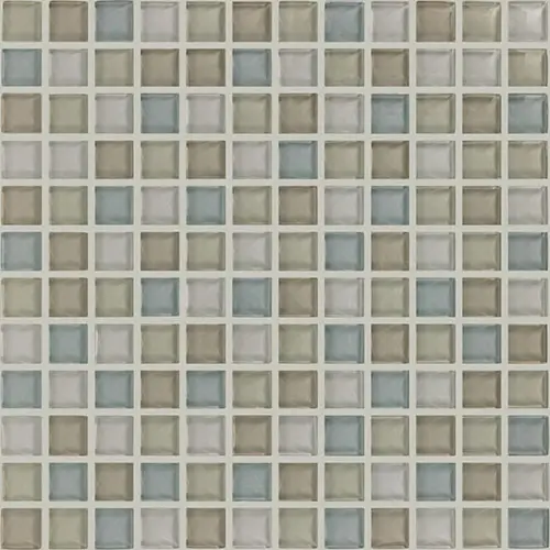 Color Wave Mosaic Willow Water 12" x 12"