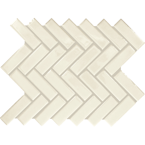 Color Wheel Mosaic Herringbone Biscuit 9" x 12"