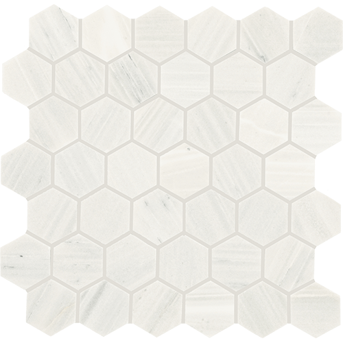Fonte 2" Hexagon Nautical Grey 13" x 13"